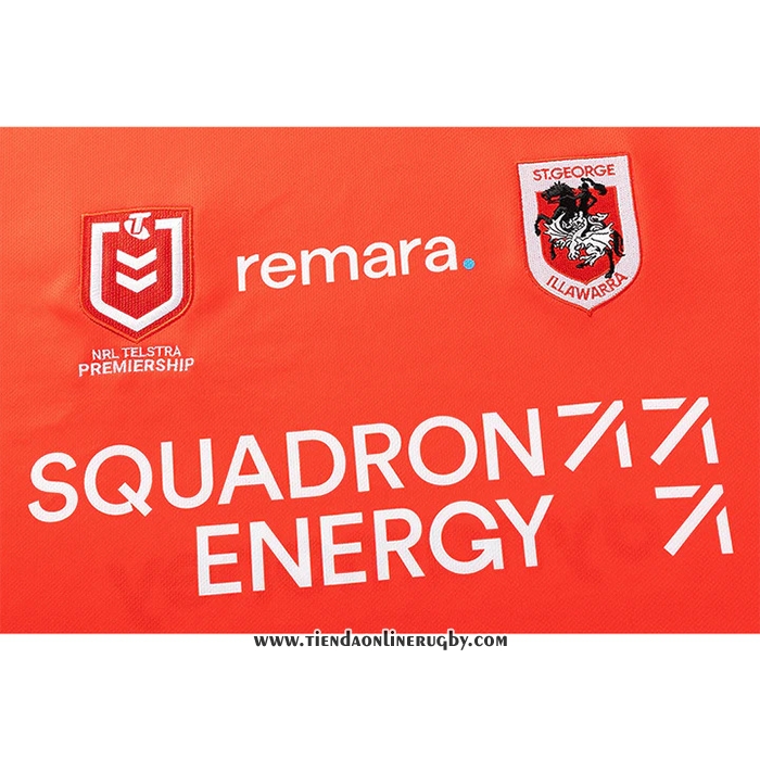 Camiseta St. George Illawarra Dragons Rugby 2026 Captains Run